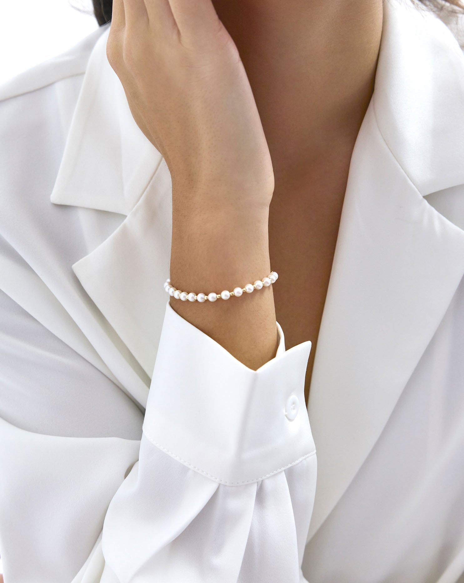 Pearl Station Bracelet