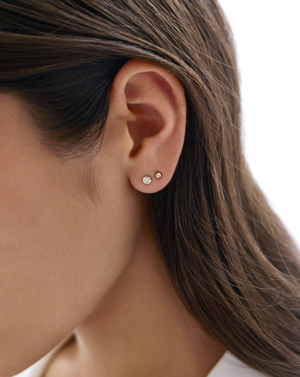 Petite Gold Studs
