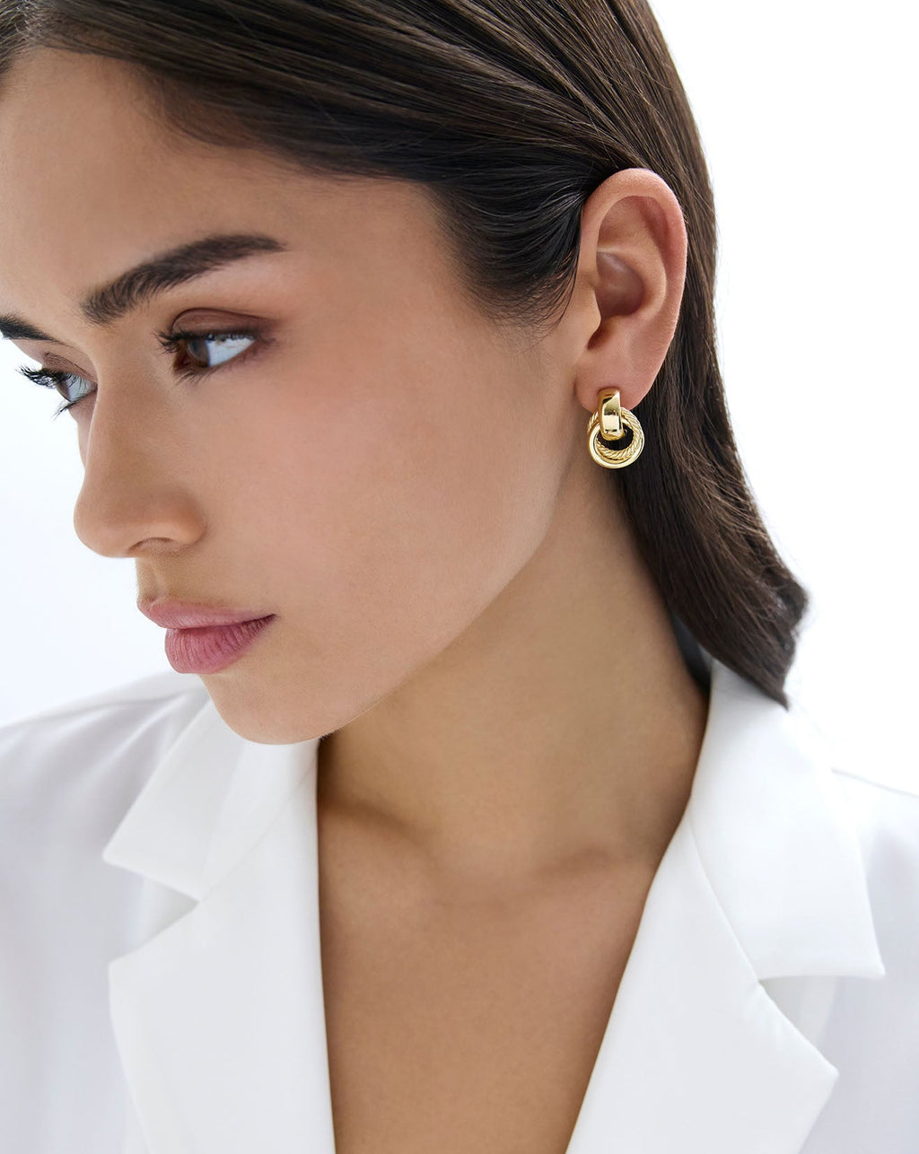 Rope Door Knocker Earrings