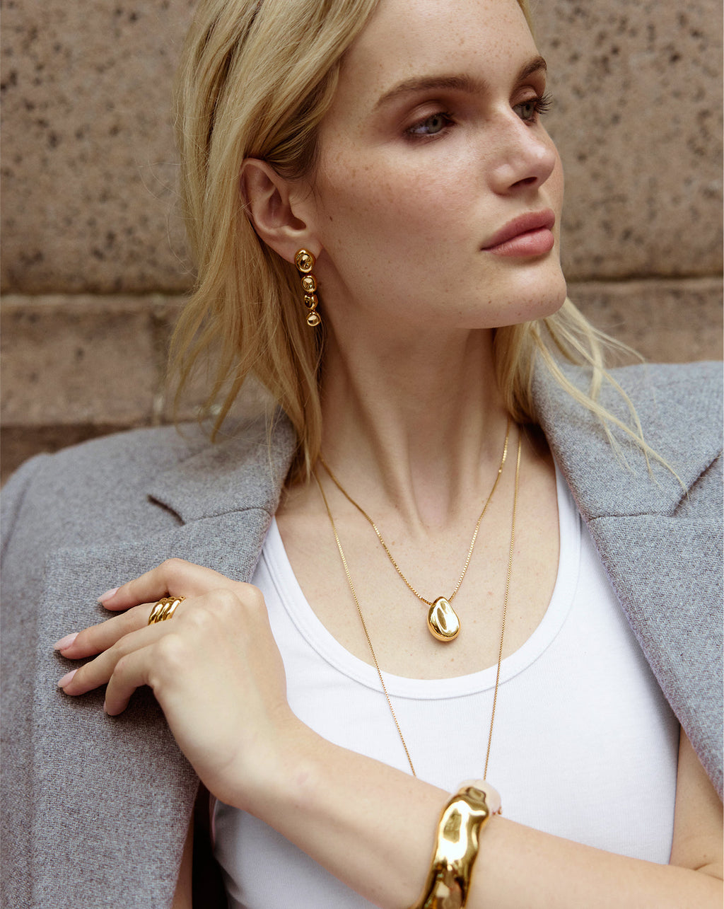 Forma Drop Earrings