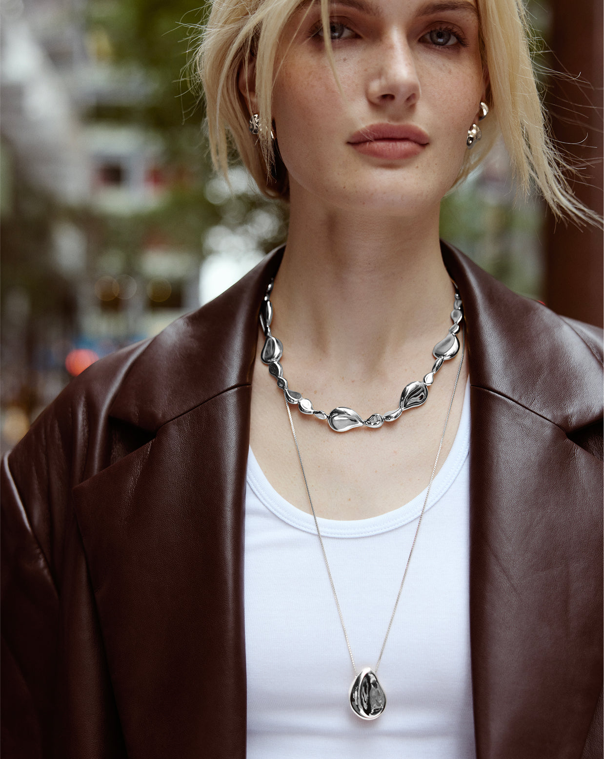 Forma Sliding Bolo Necklace