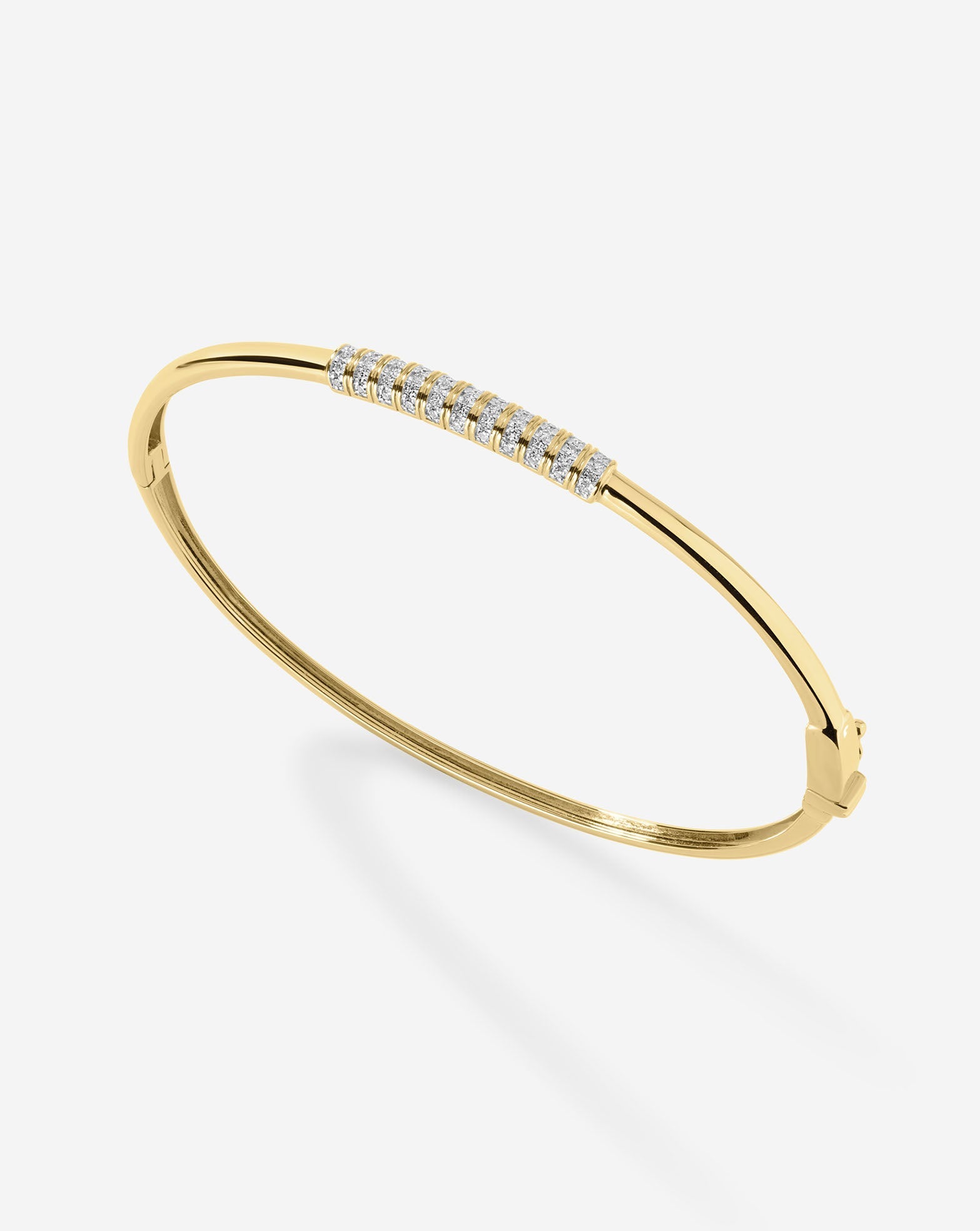 Diamond Bar Bangle
