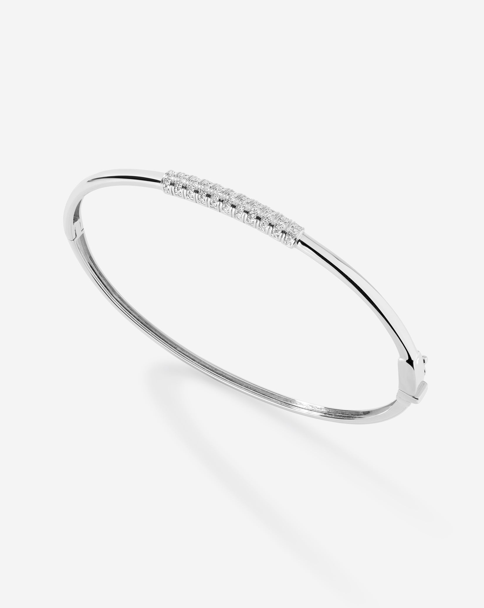 Diamond Bar Bangle
