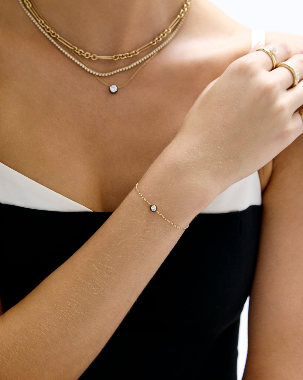 Georgian Lab Diamond Bracelet