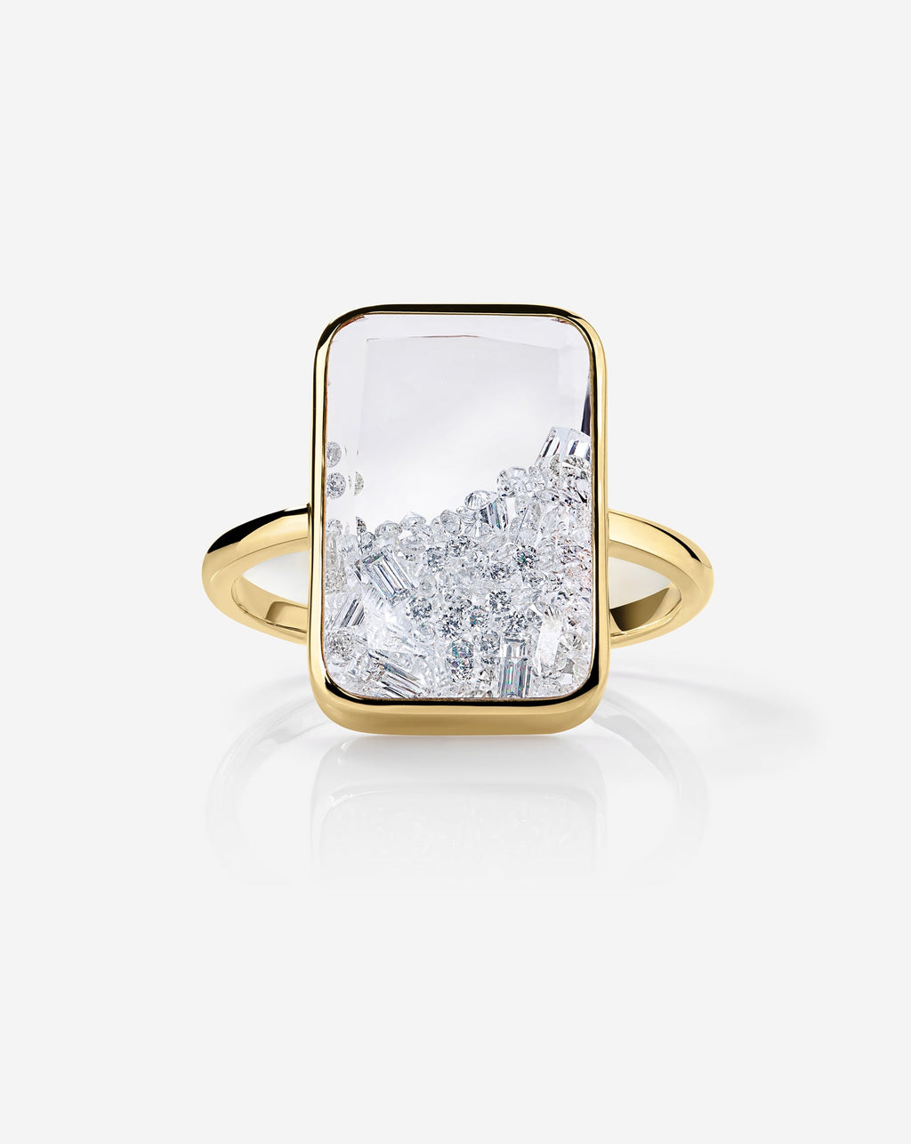 Shaker Emerald Ring