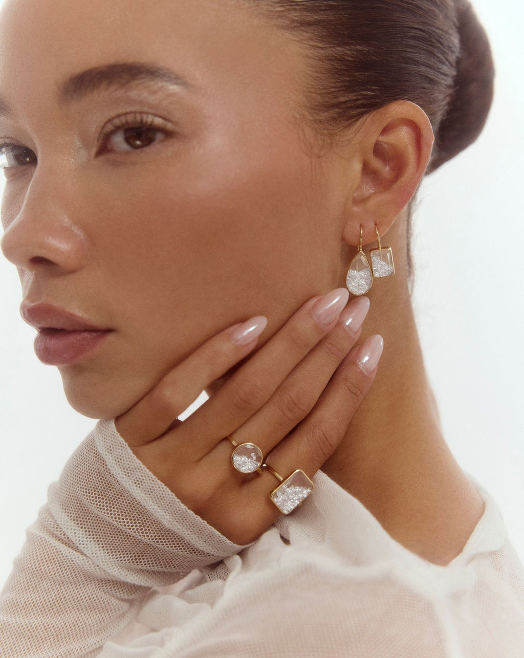Shaker Emerald Ring
