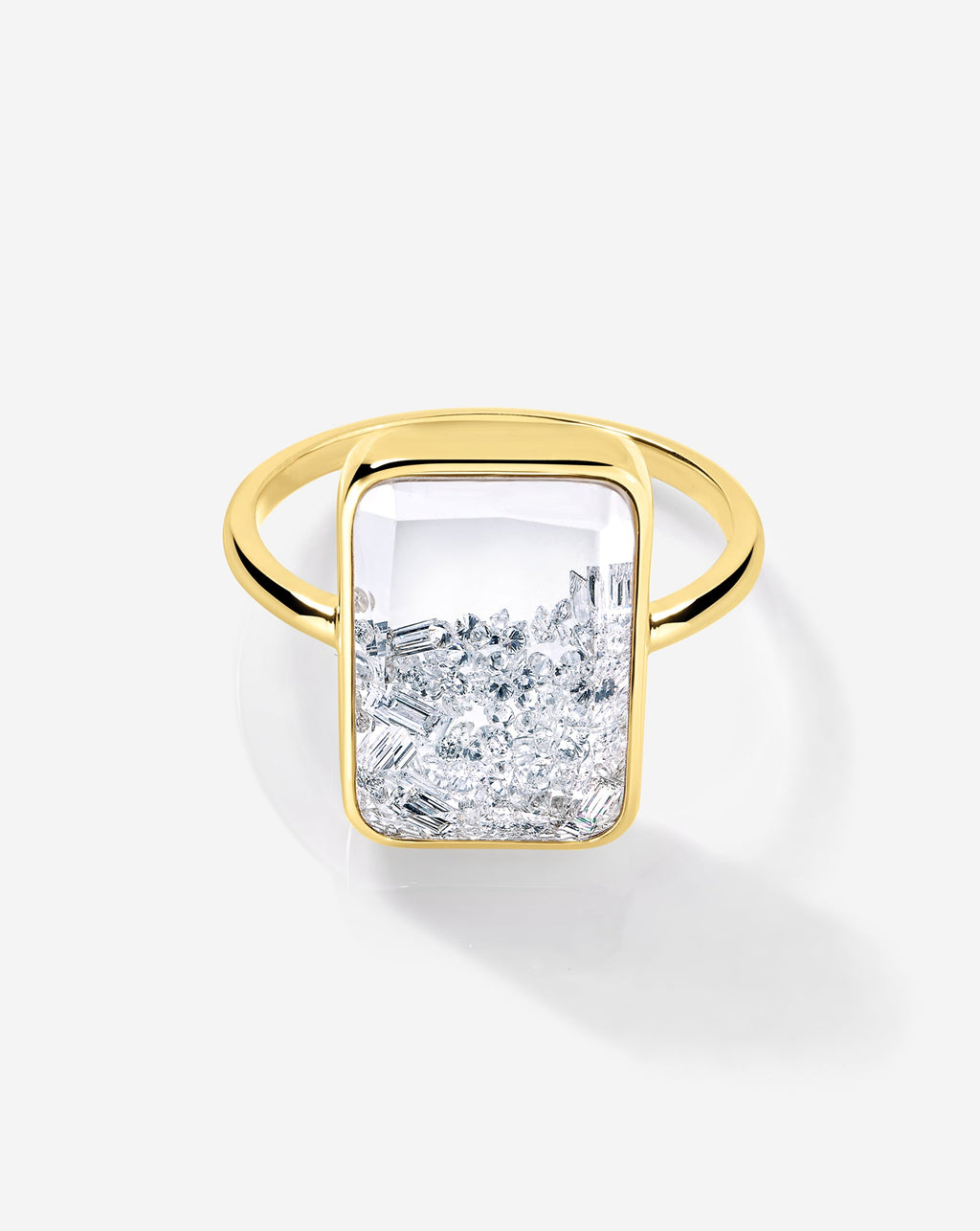 Shaker Emerald Ring