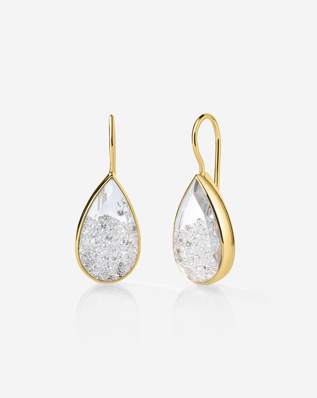 Shaker Pear Drop Earrings