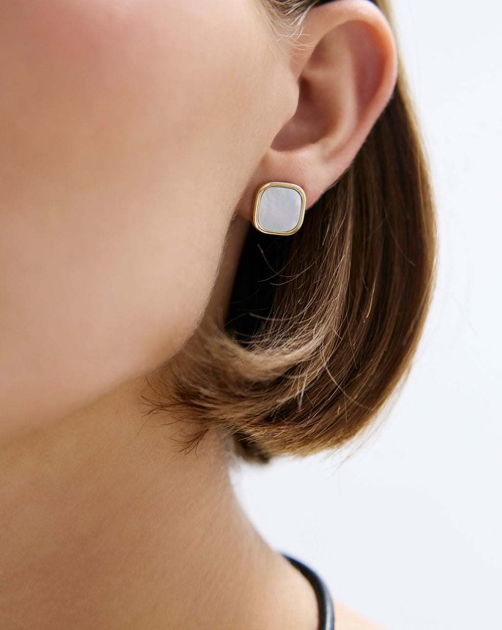 Multiway Square Pearl Earrings