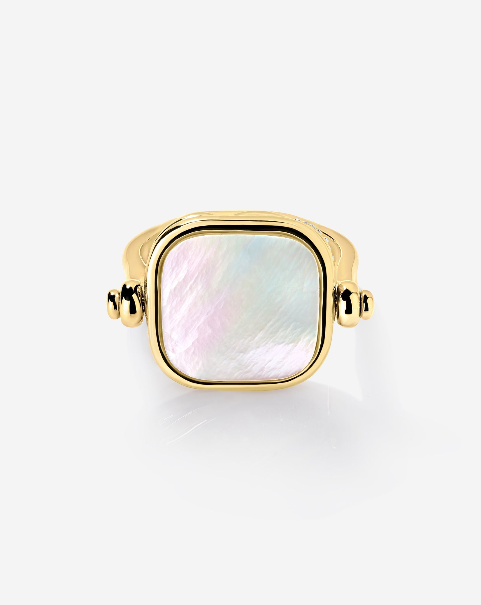 Multiway Pearl and Pavé Ring