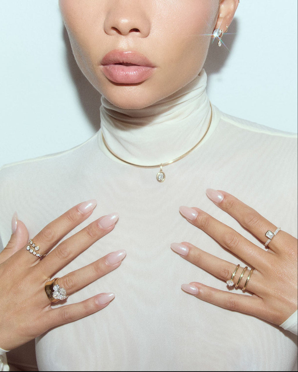 Gold Collar Necklace