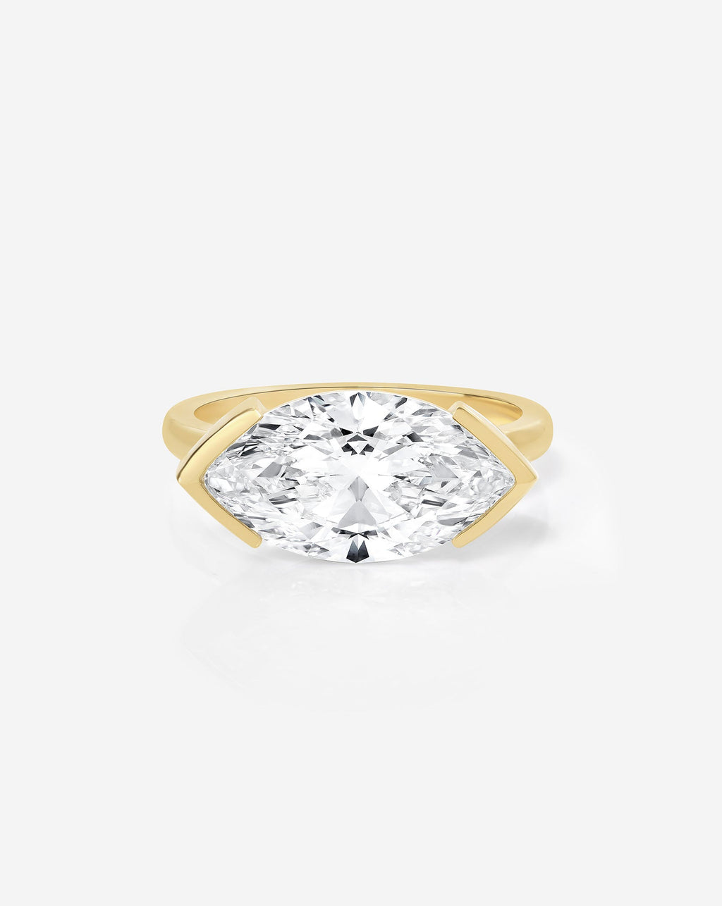 3.03 Marquise Lab Diamond in The Edge