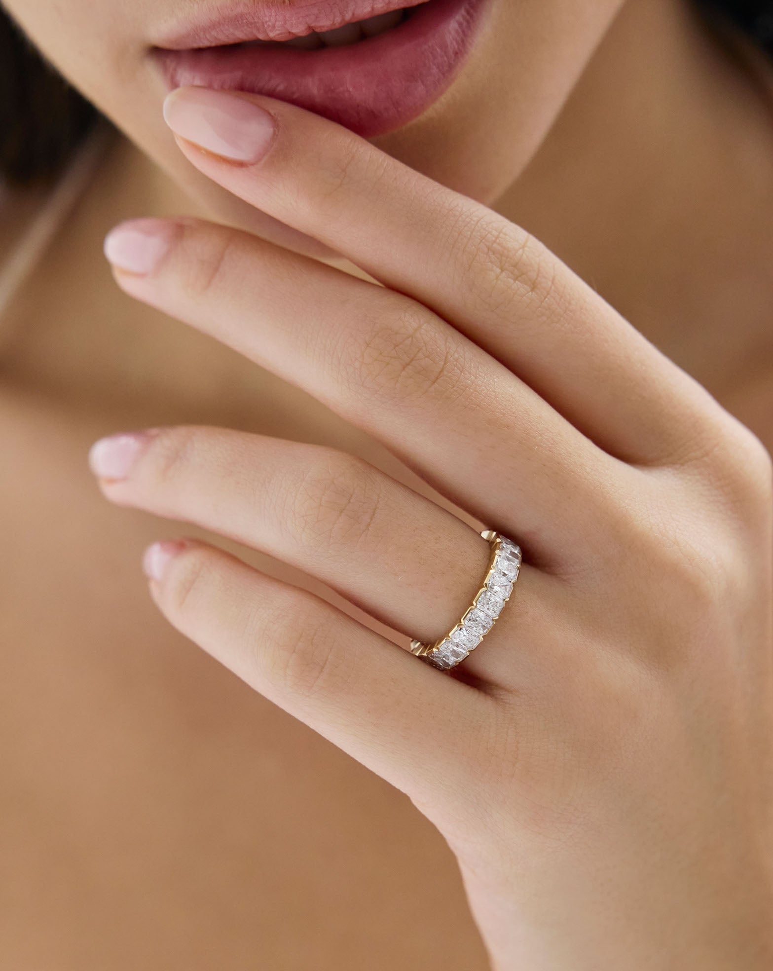 The Edge Radiant Diamond Eternity Band