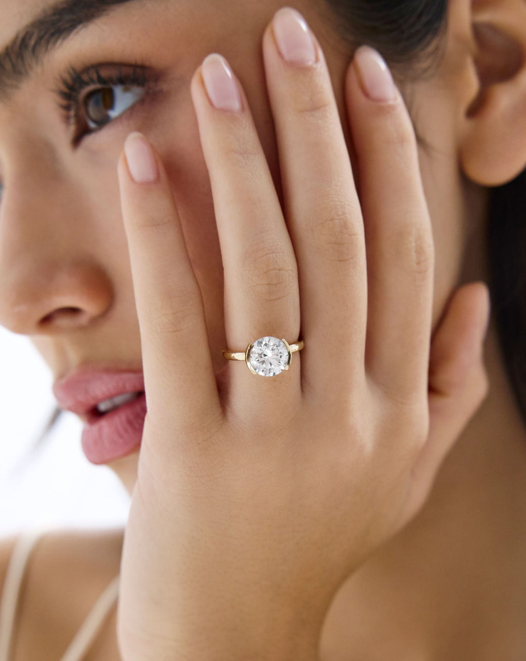 3.32 Round Lab Diamond in The Edge