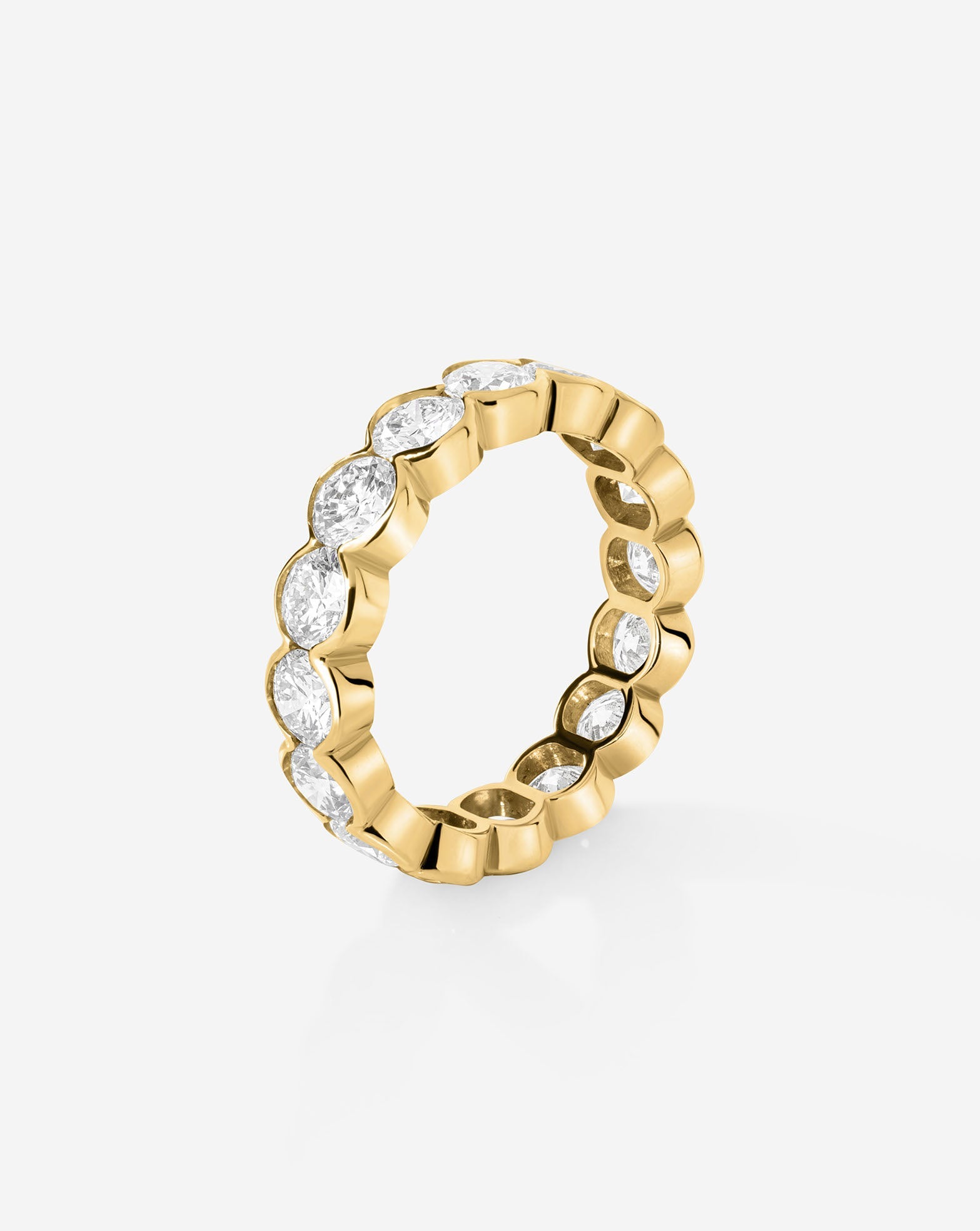 The Edge Round Diamond Eternity Band