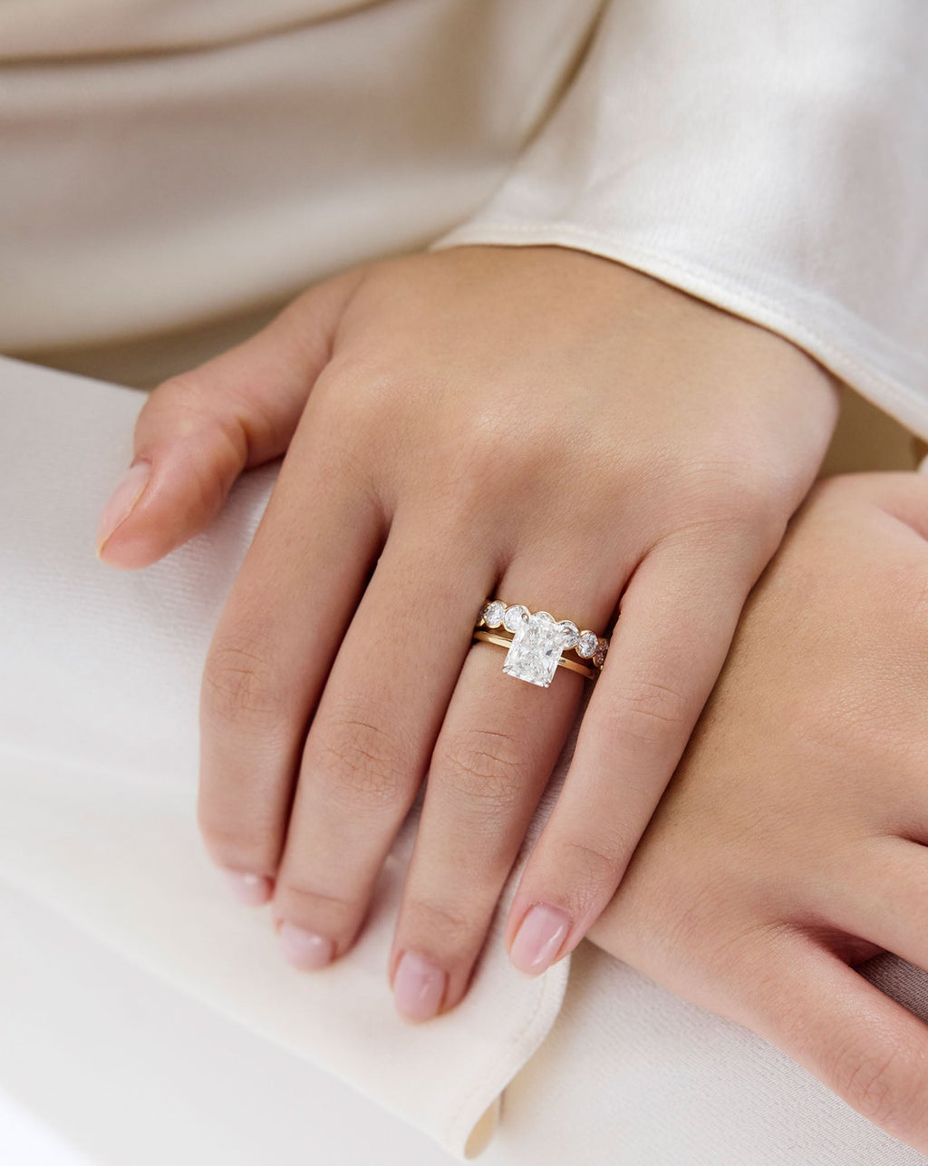 The Edge Round Diamond Eternity Band