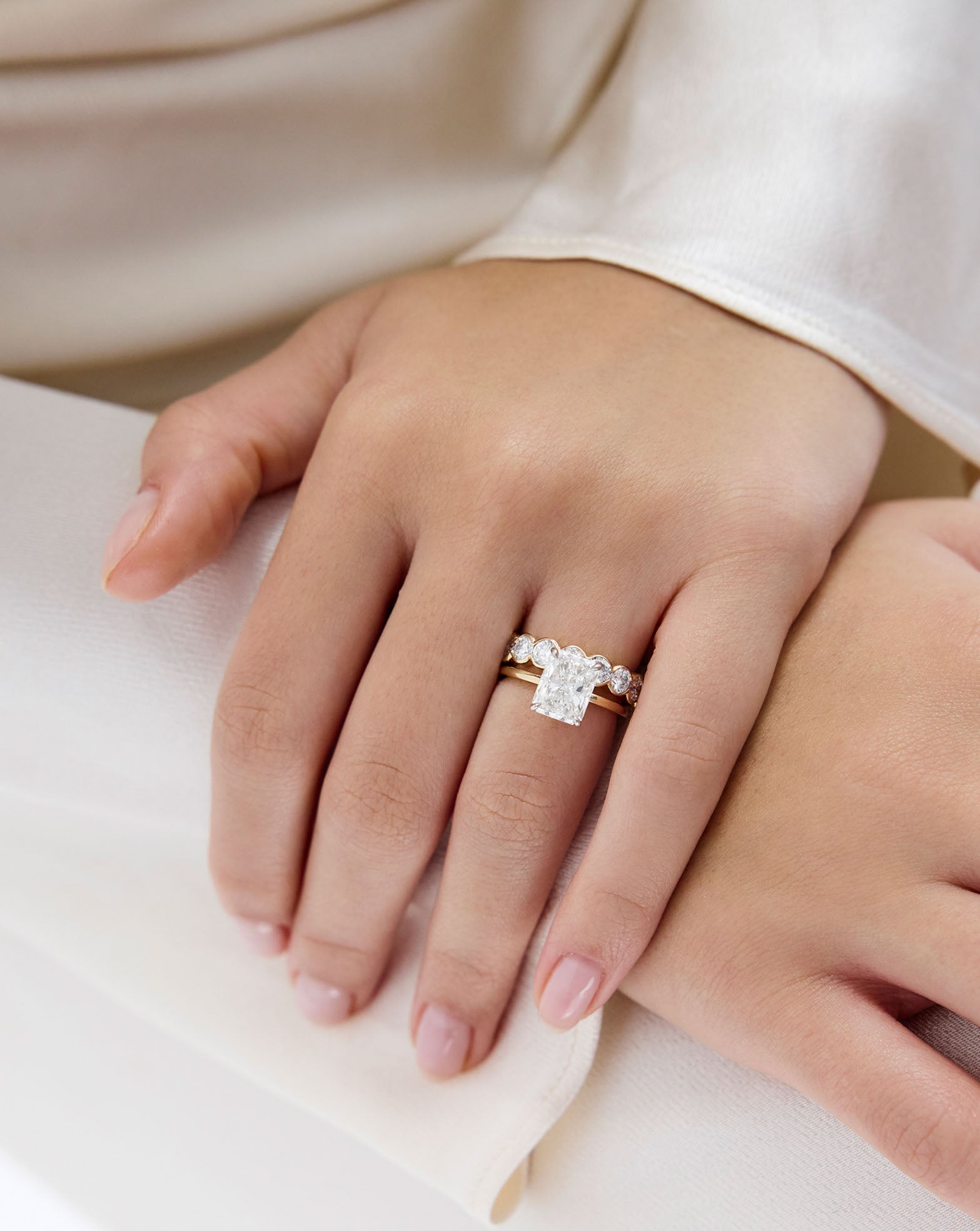 The Edge Round Diamond Eternity Band