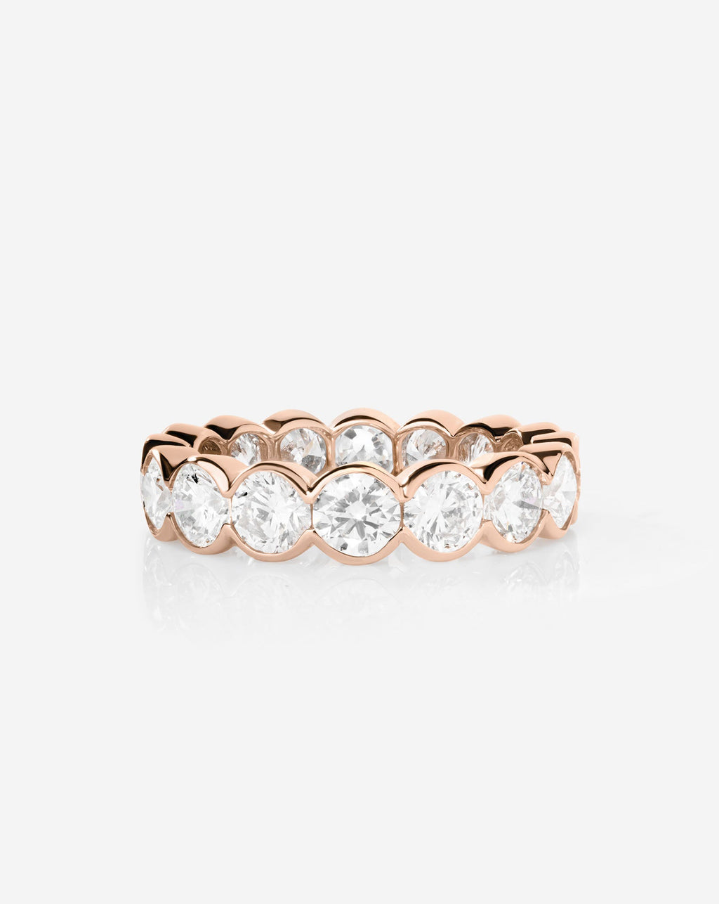 The Edge Round Diamond Eternity Band