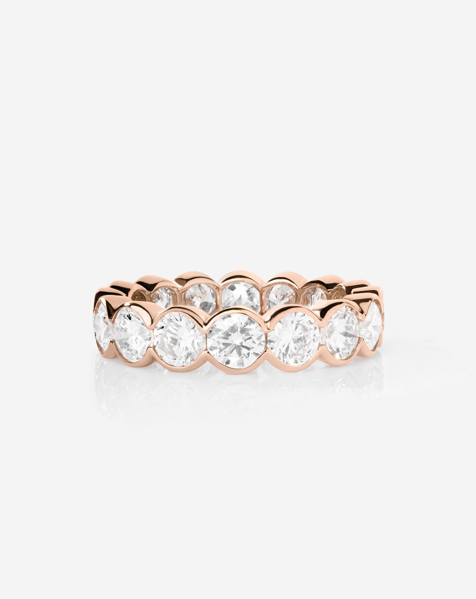The Edge Round Diamond Eternity Band