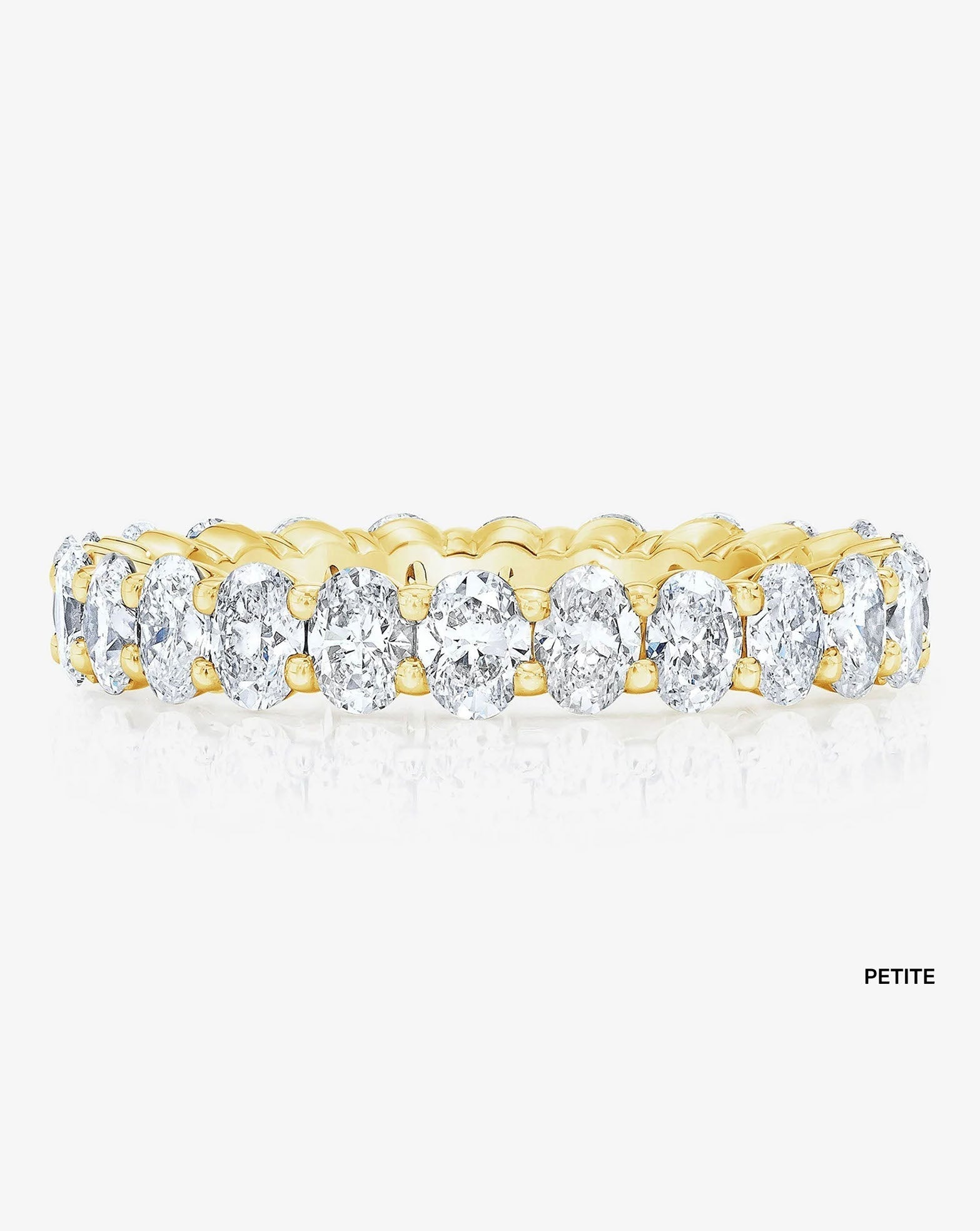 Oval Diamond Eternity Band