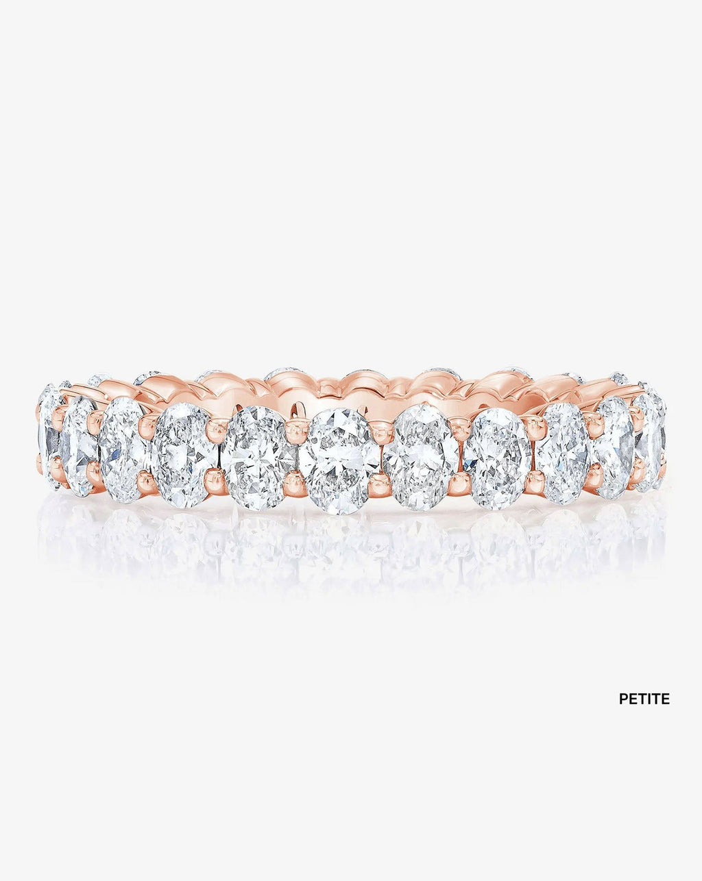 Oval Diamond Eternity Band