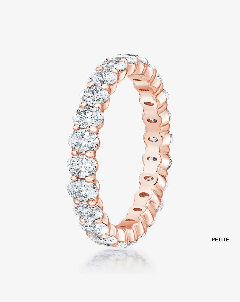 Oval Diamond Eternity Band