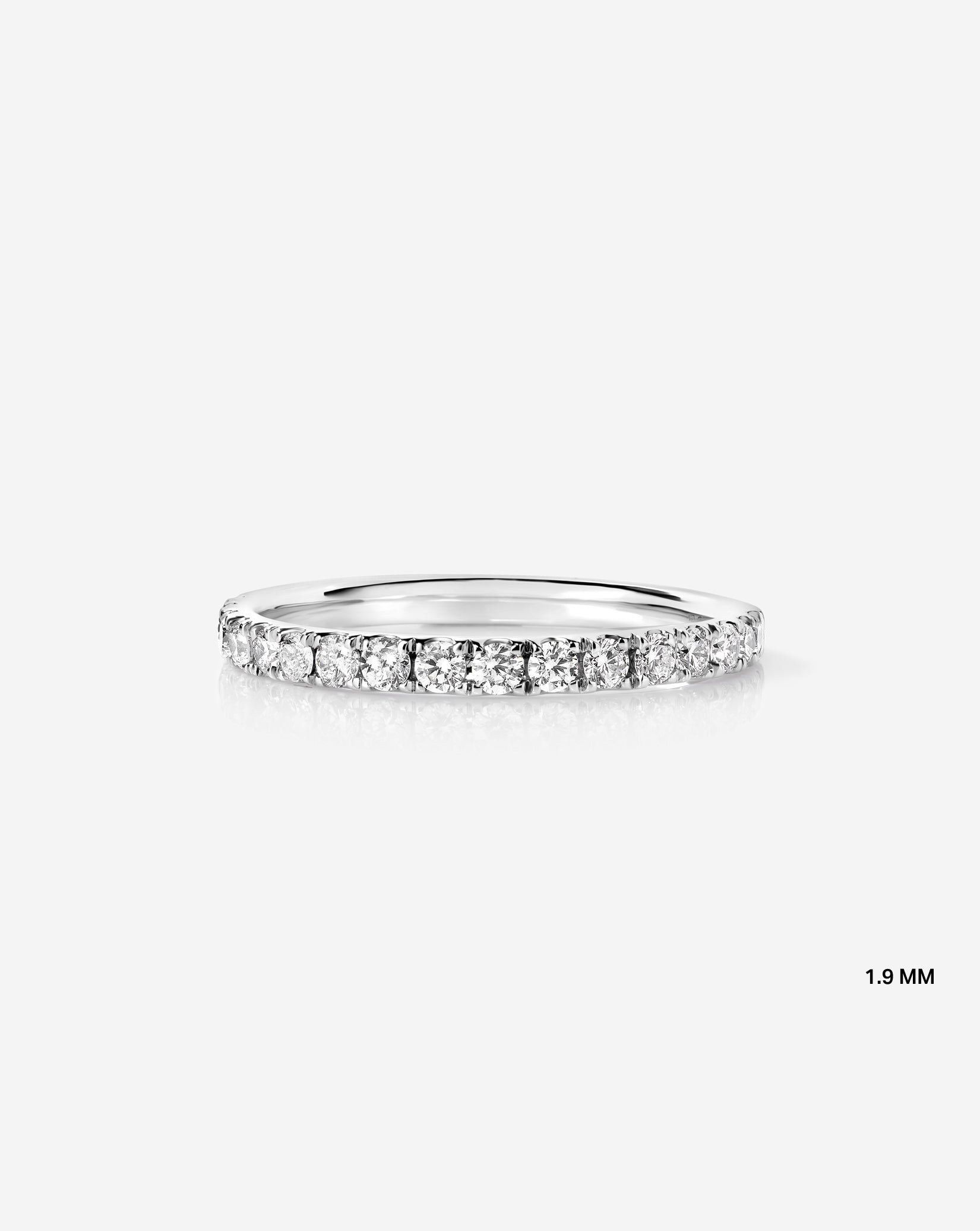 Perfect Pavé Diamond Ring | Platinum