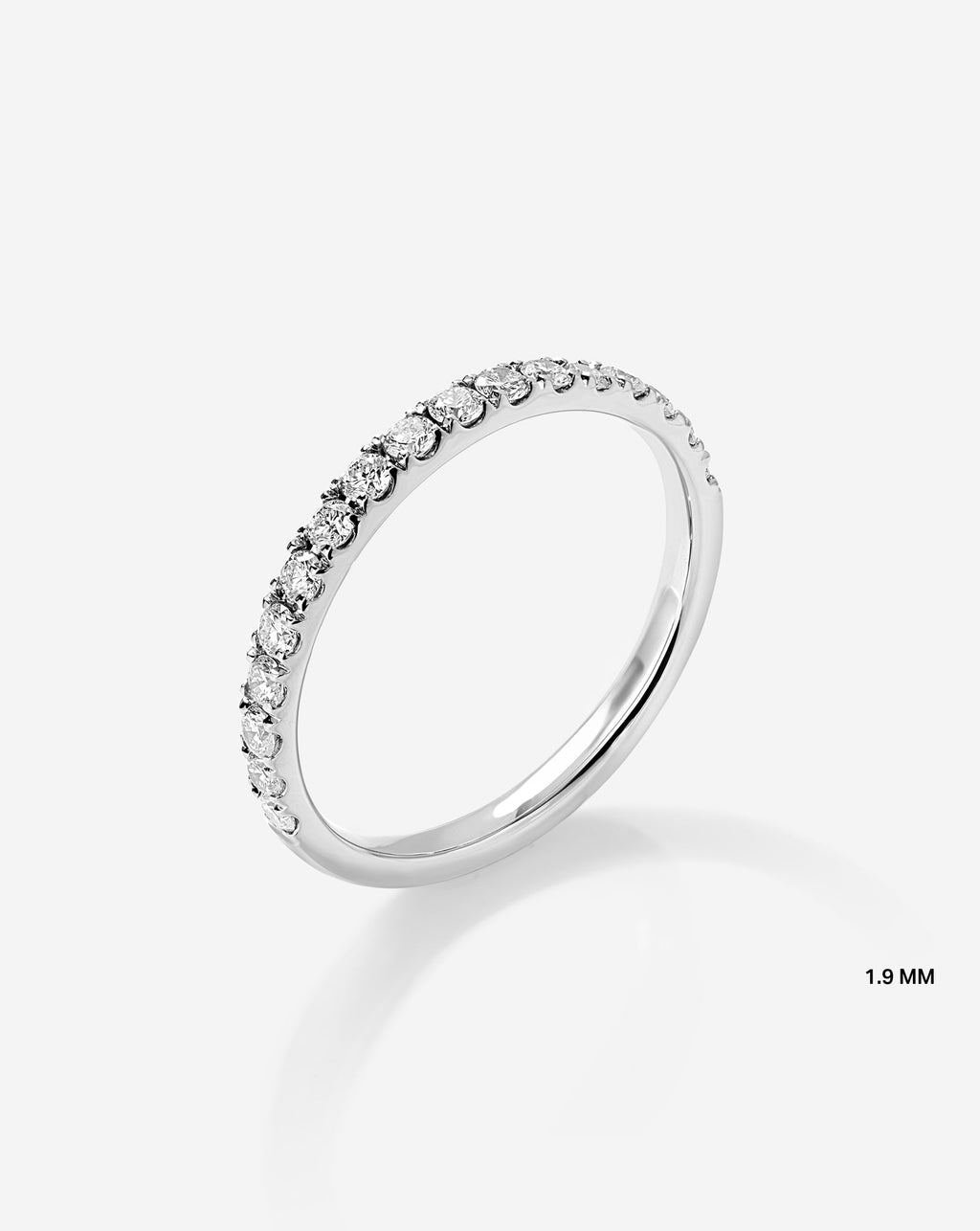 Perfect Pavé Diamond Ring | Platinum