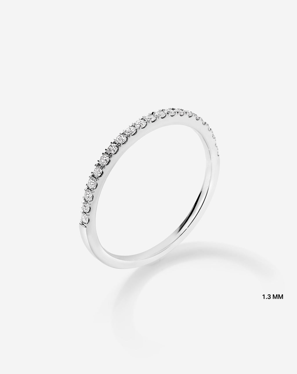 Perfect Pavé Diamond Ring | Platinum