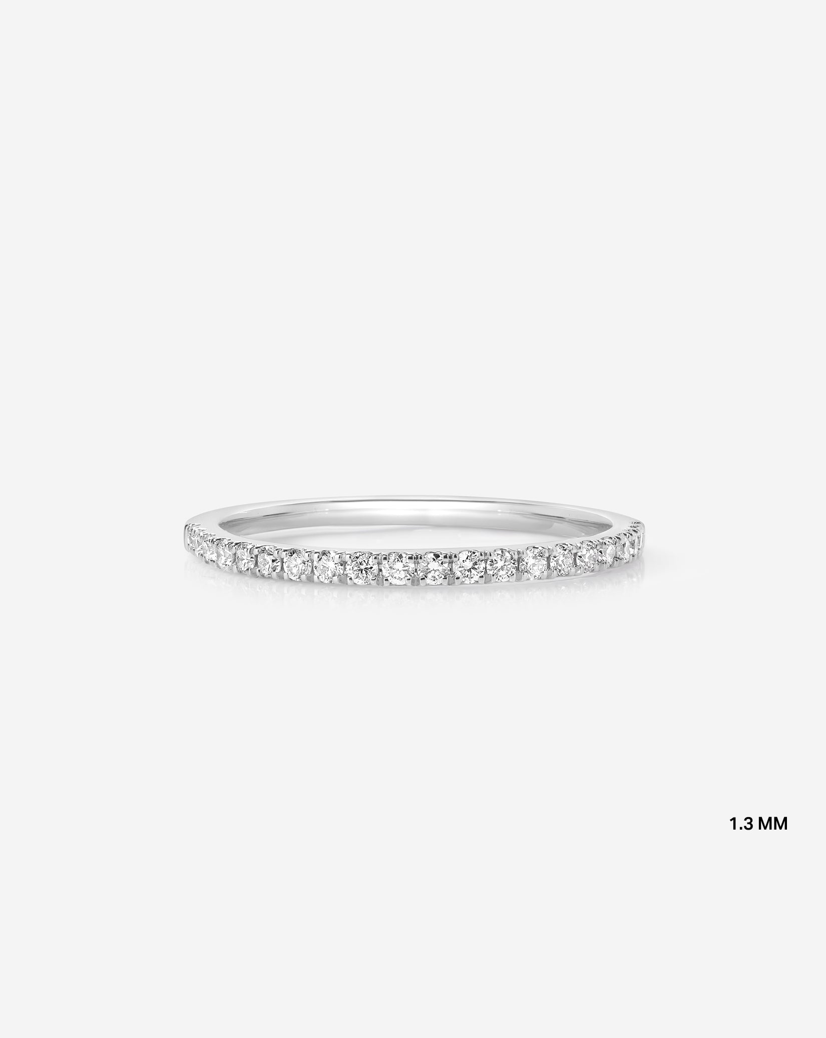 Perfect Pavé Diamond Ring | Platinum