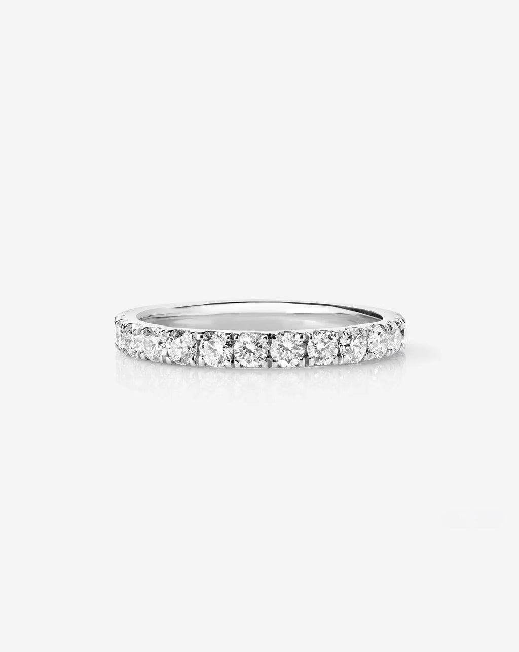 2.5 mm Classic Lab Diamond Band | Platinum
