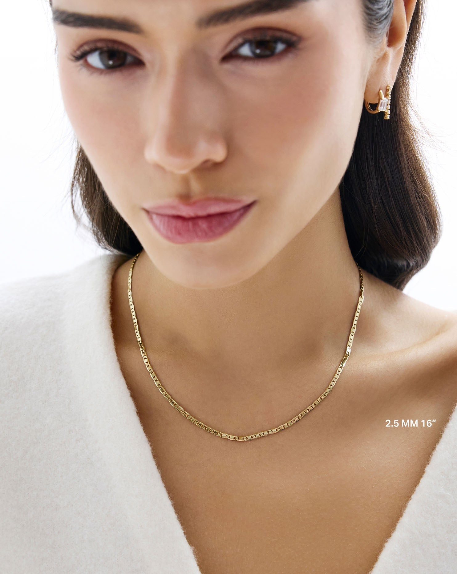 Wide Valentino Chain Necklace