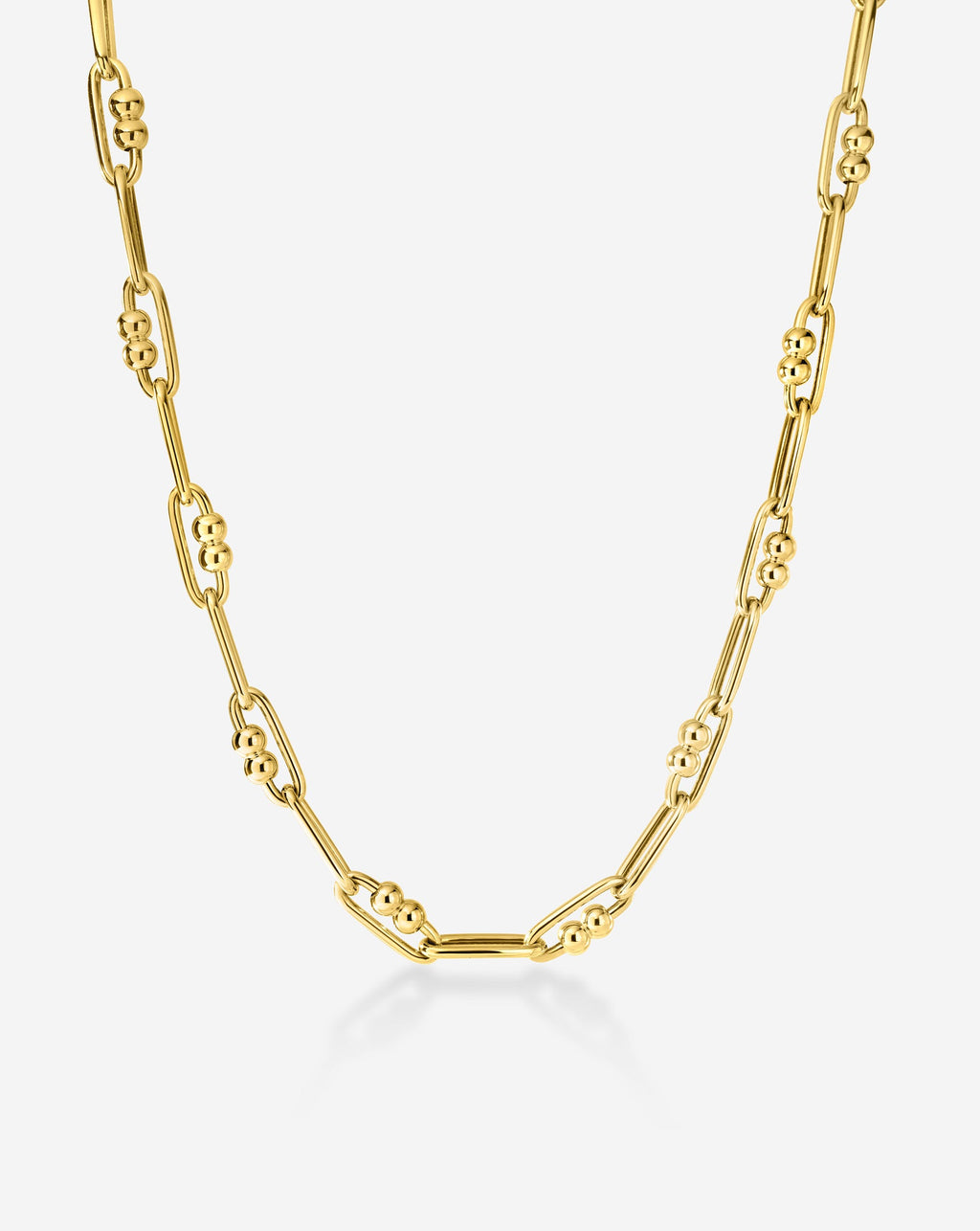 Bead Link Chain Necklace