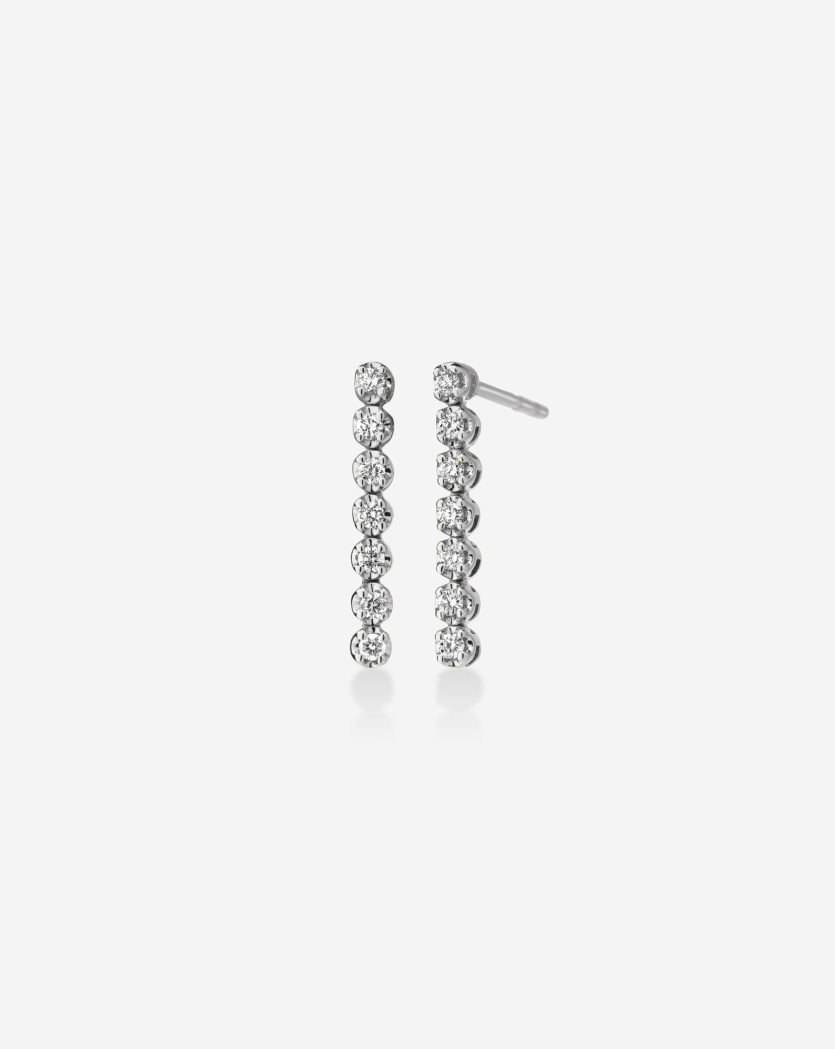 Mini Tennis Drop Earrings