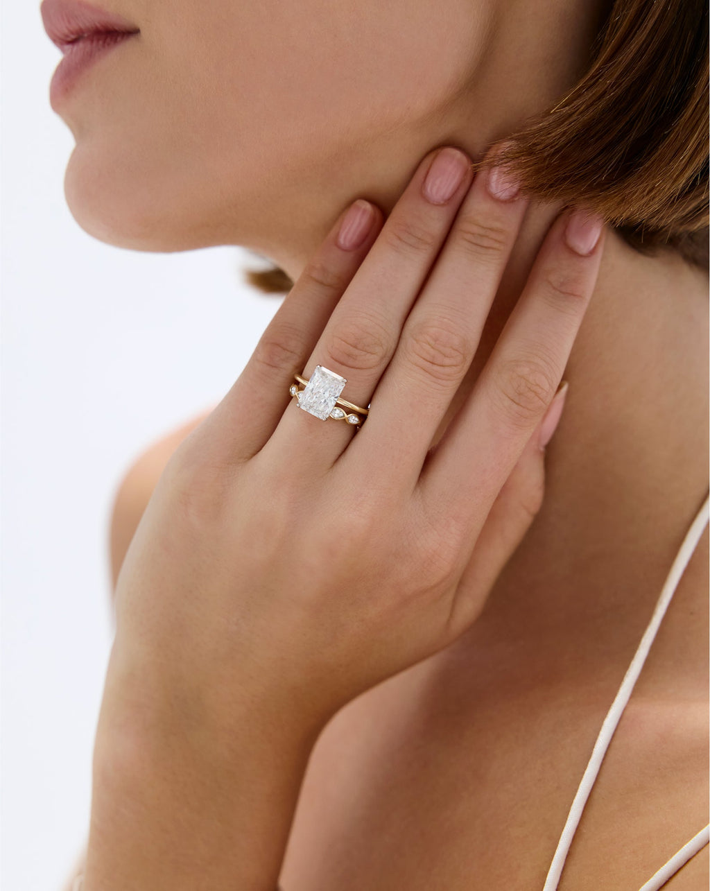 Marquise Bezel Eternity Band