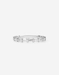 Baguette Bar 3/4 Diamond Band
