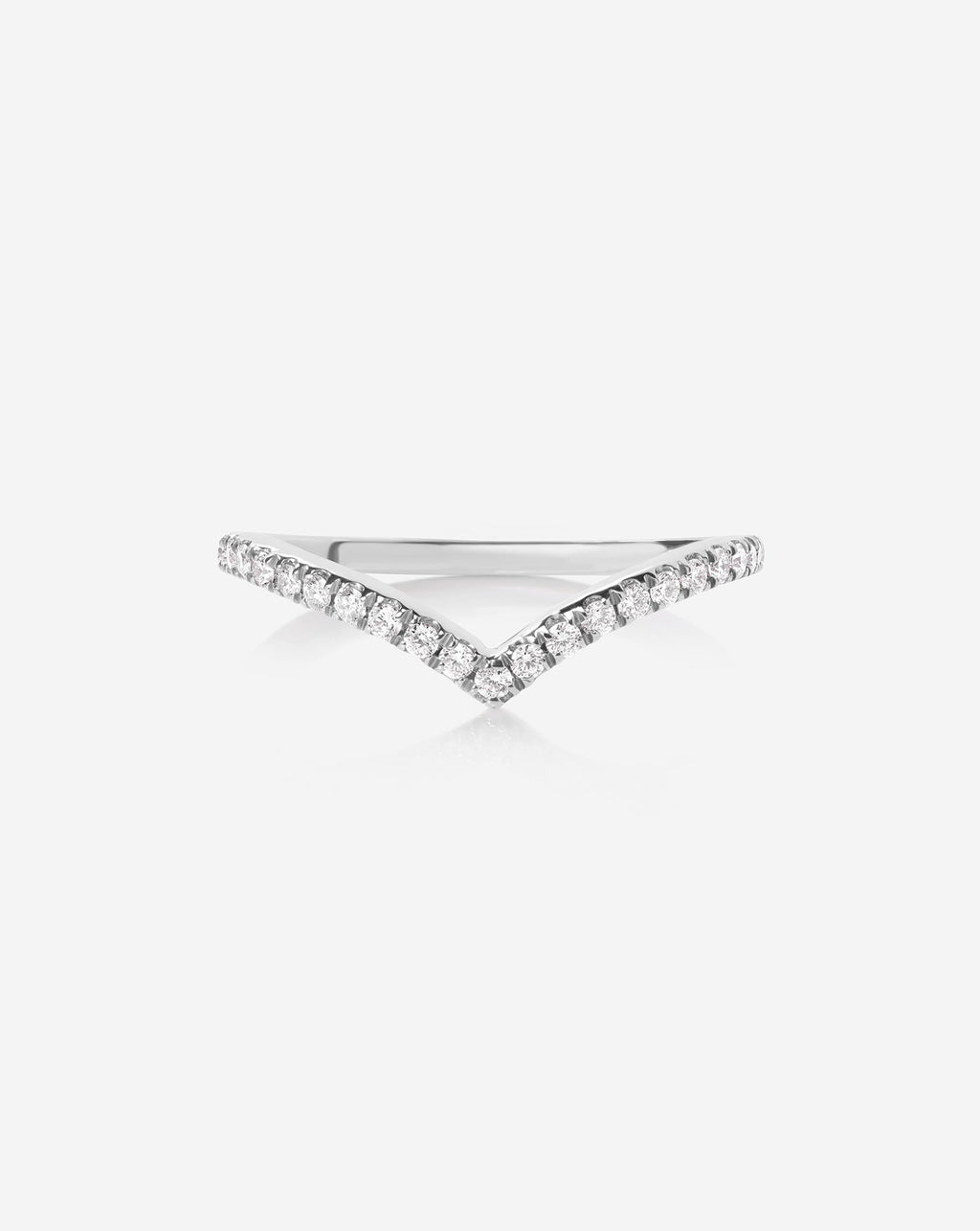 Curved Diamond Band