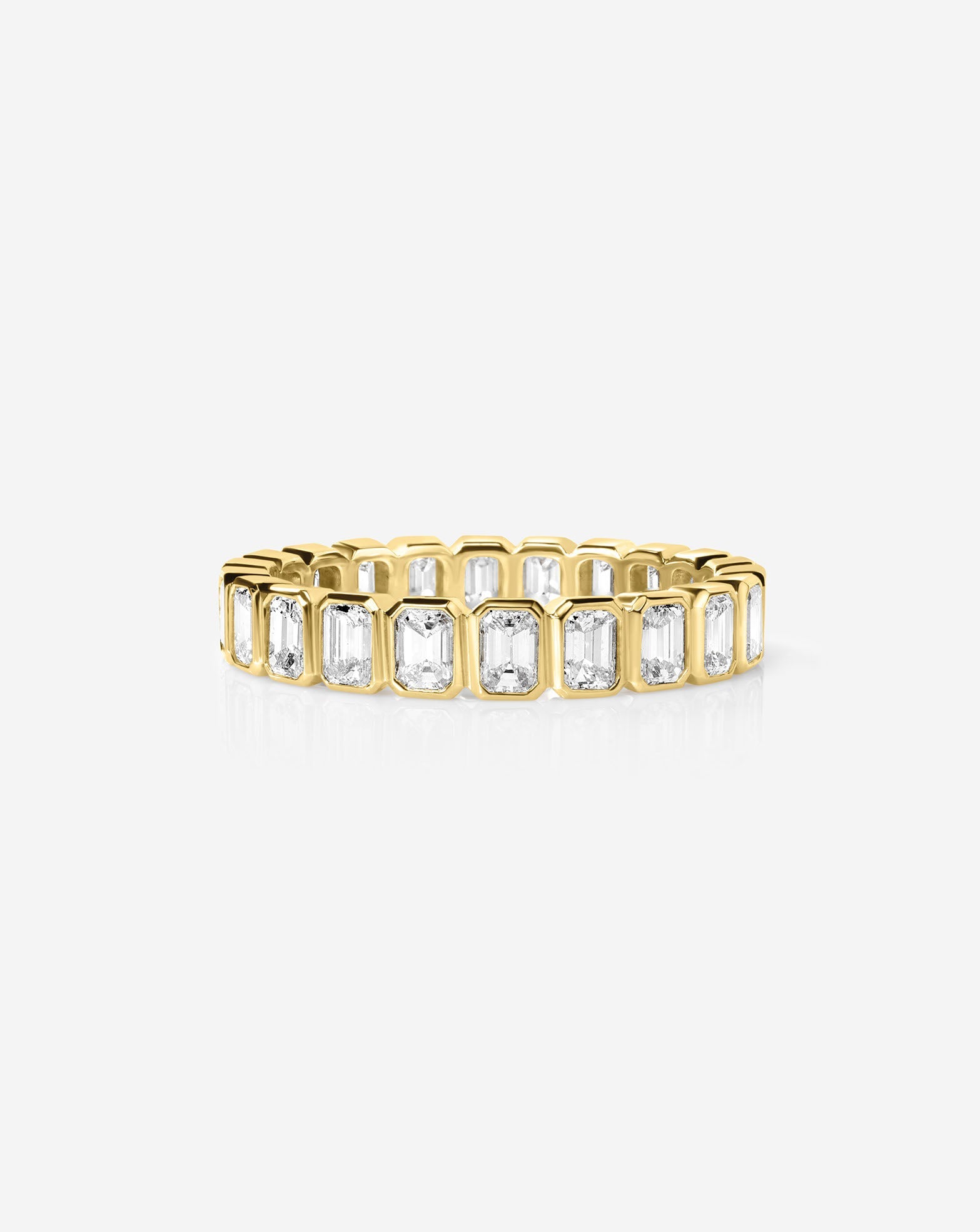 Emerald Bezel Band