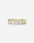 Round Bezel Eternity Band