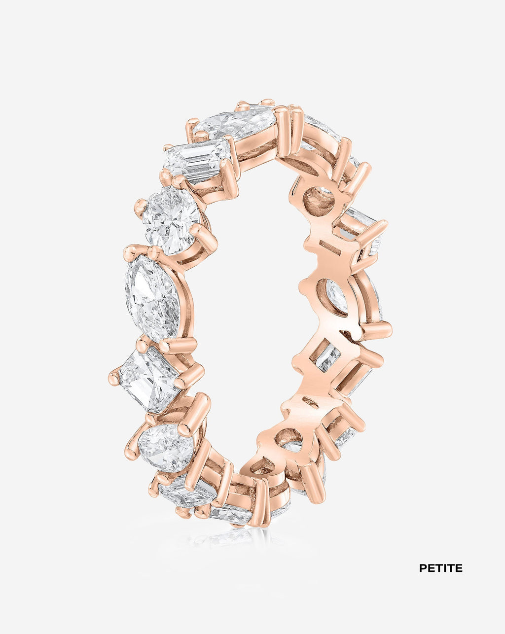 Mixed Shape Eternity Band