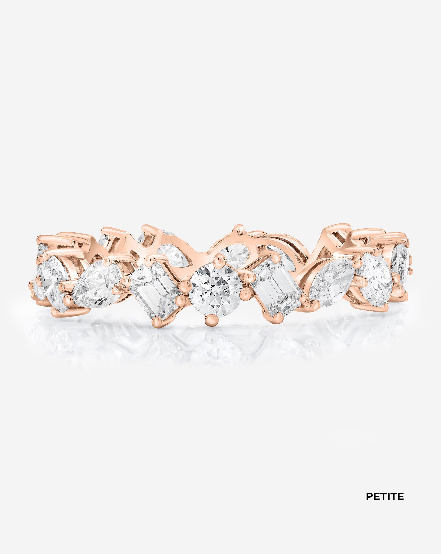 Mixed Shape Eternity Band