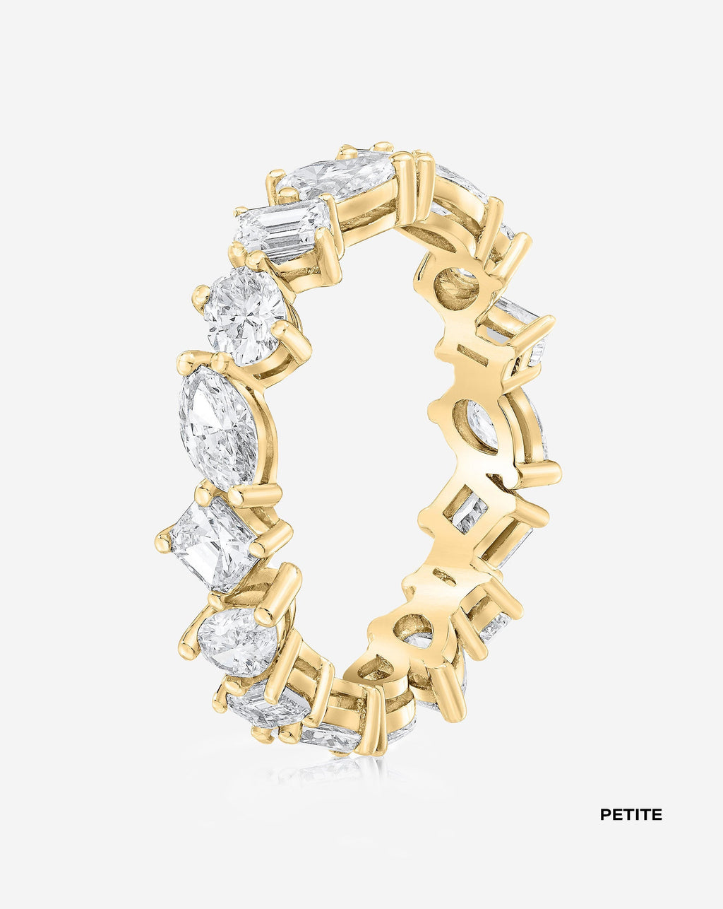Mixed Shape Eternity Band