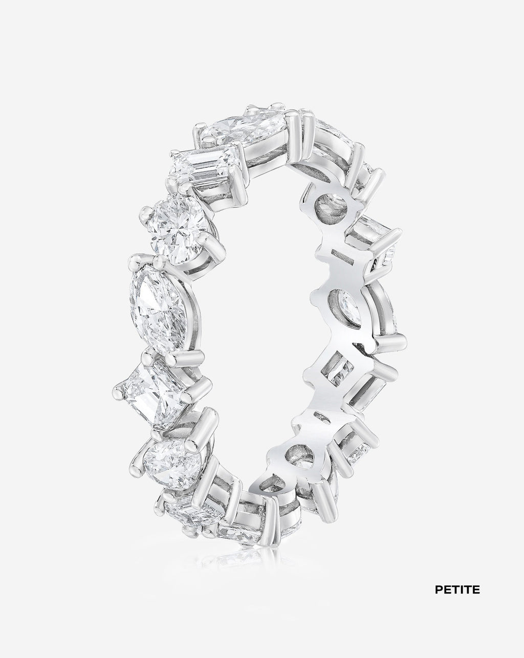 Mixed Shape Eternity Band