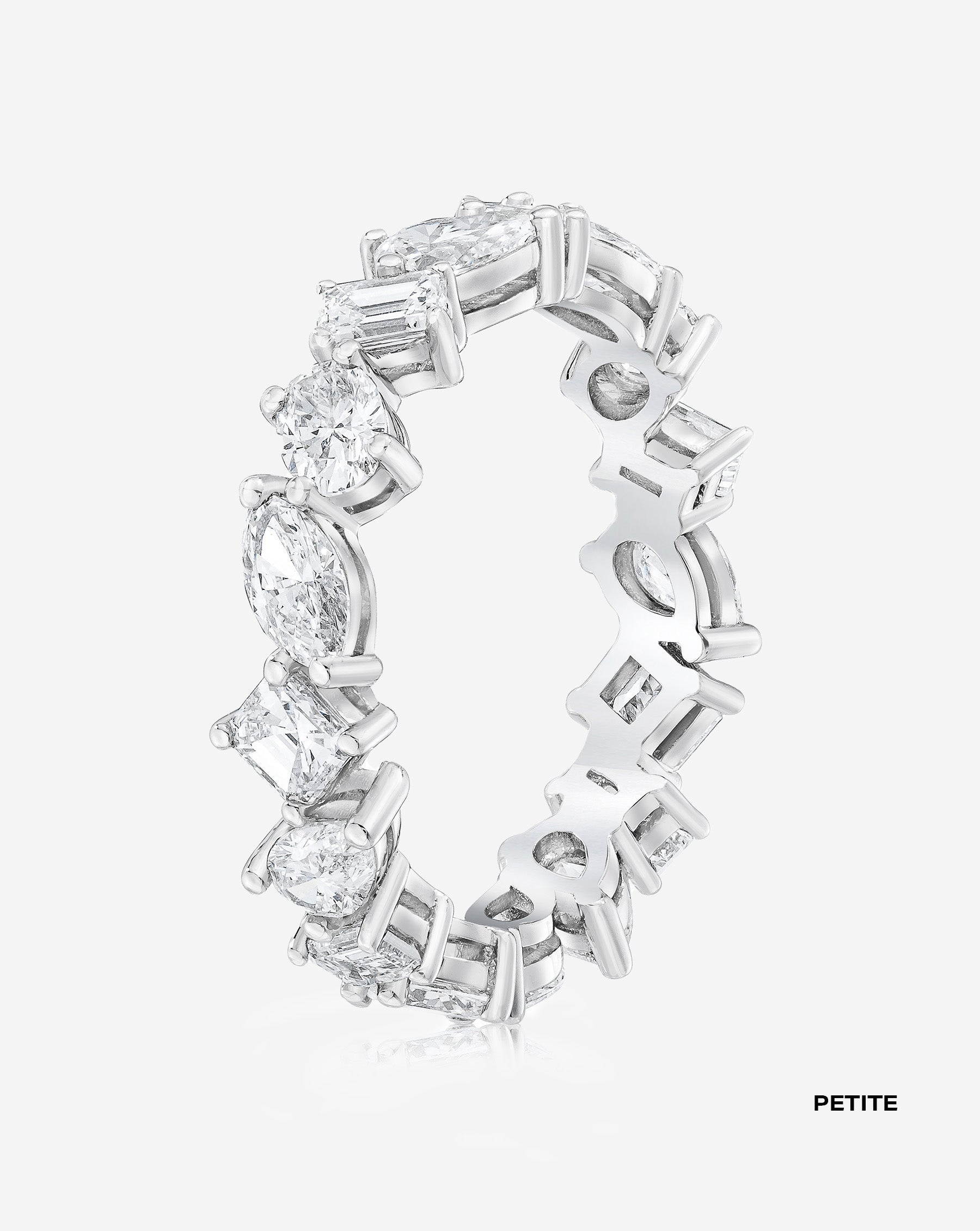 Mixed Shape Eternity Band