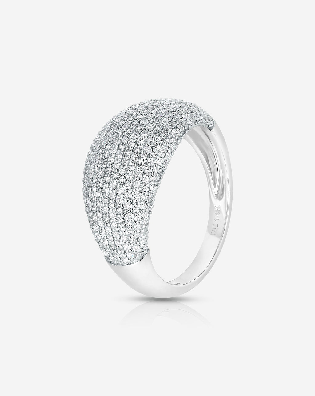 Pavé Jumbo Diamond Cloud Ring