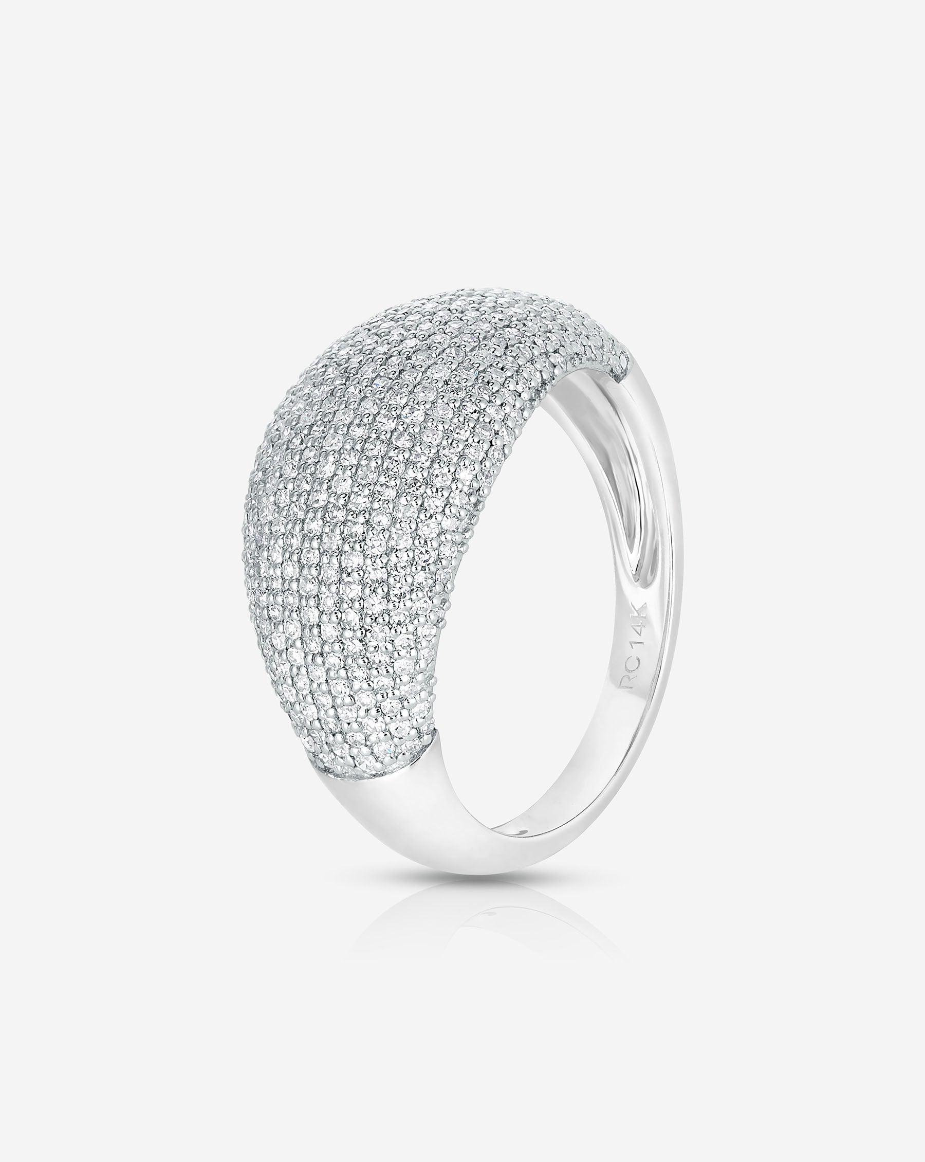 Pavé Jumbo Diamond Cloud Ring