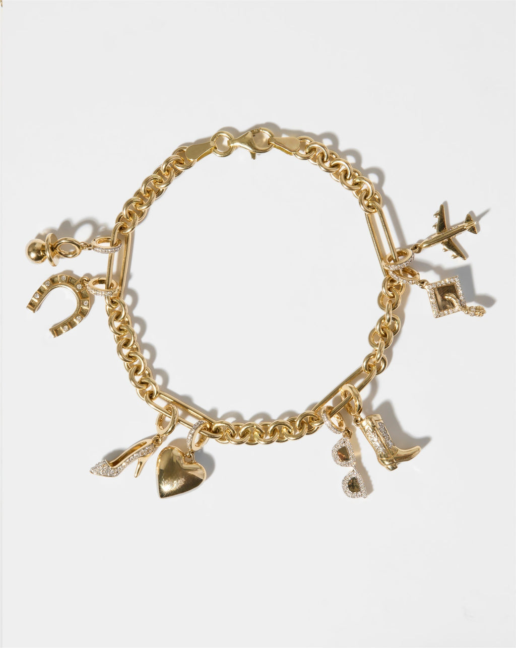 Mixed Link Chain Bracelet