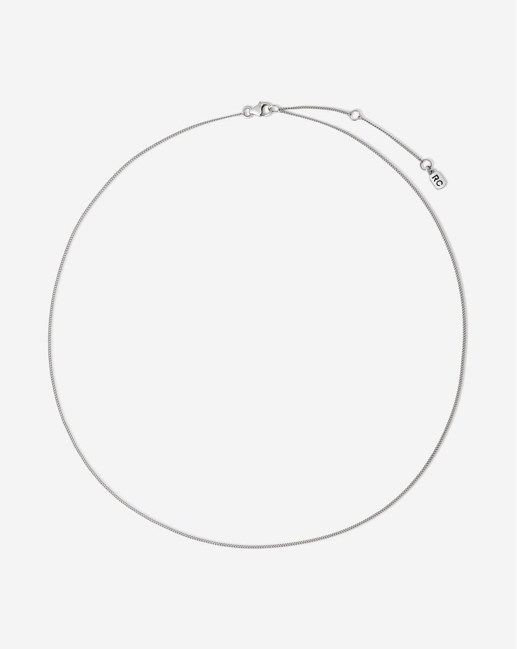 Diamond Cut Curb Chain Necklace