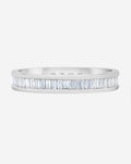 Baguette Diamond Channel Set Eternity Band