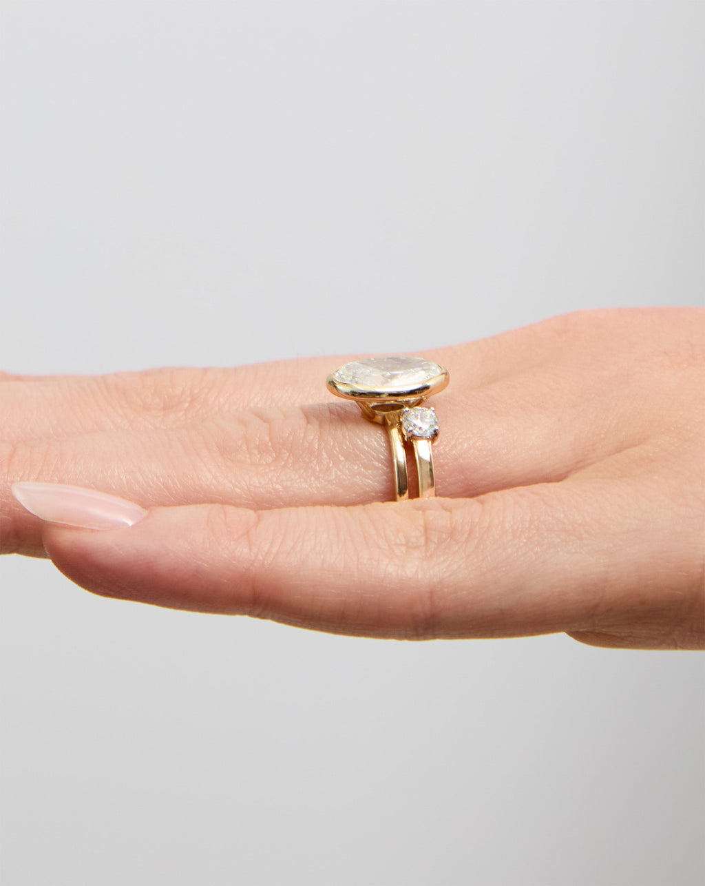 Open Round Diamond Band